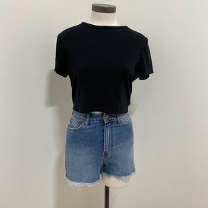 Black Crop Top